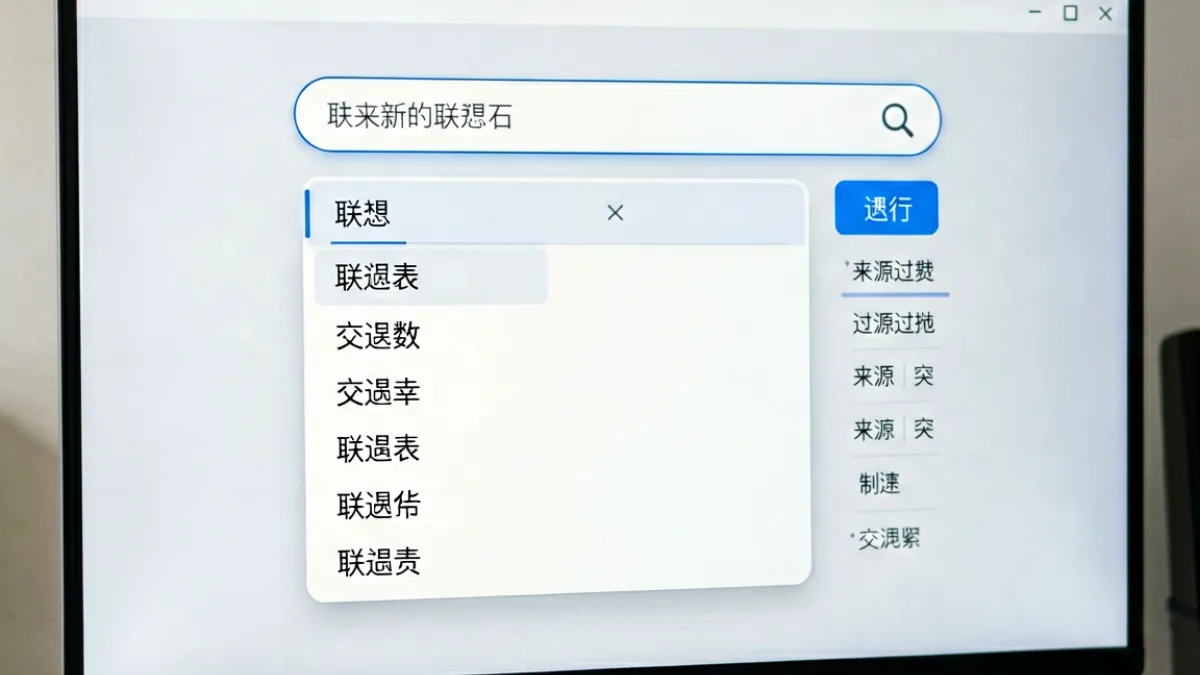 爱色岛导航搜索功能升级界面截图，展示新增关键词联想与过滤选项栏